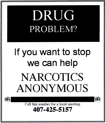 Drug problem? If you want to stop we can help